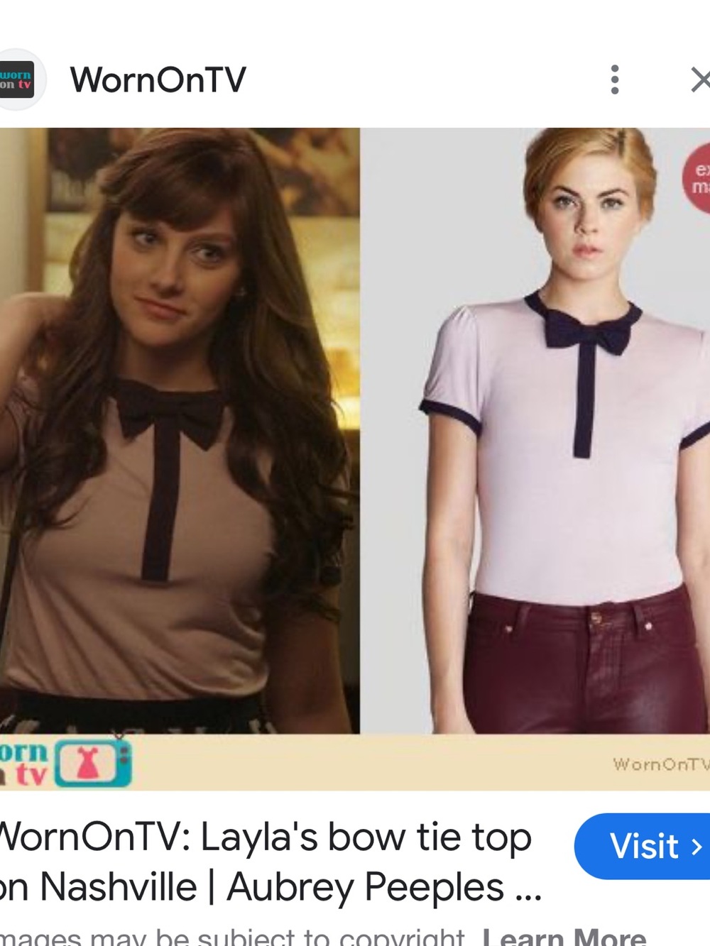 Ted Baker Pink Short-Sleeve Top with Black Bow Trim size 3 NWT - Picture 2 of 6